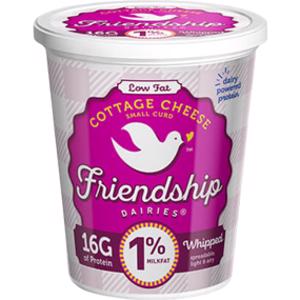 Friendship Dairies Lowfat Whipped Cottage Cheese