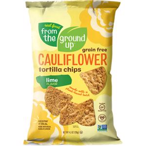 From The Ground Up Lime Cauliflower Tortilla Chips