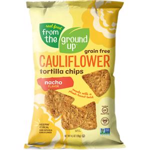 From The Ground Up Nacho Cauliflower Tortilla Chips