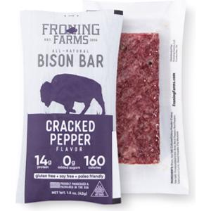 Froning Farms Cracked Pepper Bison Bar