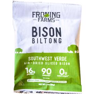 Froning Farms Southwest Verde Bison Biltong
