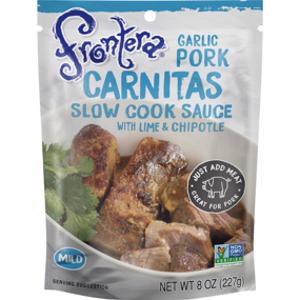 Frontera Garlic Pork Carnitas Slow Cook Sauce