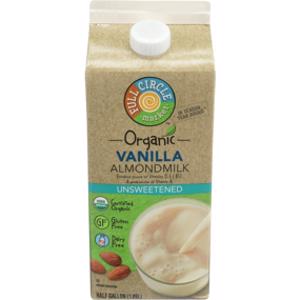 Full Circle Organic Unsweetened Vanilla Almondmilk
