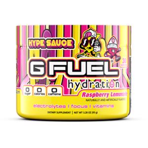 G Fuel Hydration Hype Sauce Raspberry Lemonade