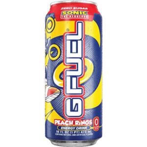 G Fuel Sonic Peach Rings Energy Drink