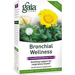 Gaia Herbs Bronchial Wellness Herbal Tea
