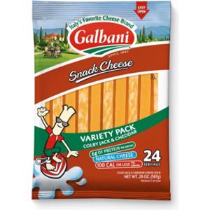 Galbani Cheddar & Colby Jack String Cheese