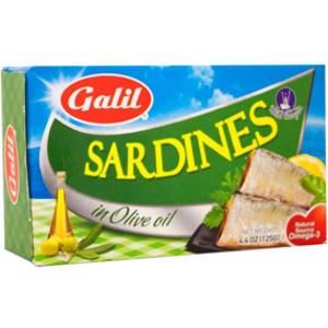 Galil Sardines in Olive Oil