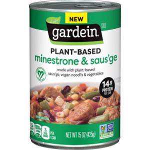Gardein Plant-Based Saus'ge & Minestrone Soup