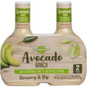 Garden Goodness Avocado Ranch Salad Dressing