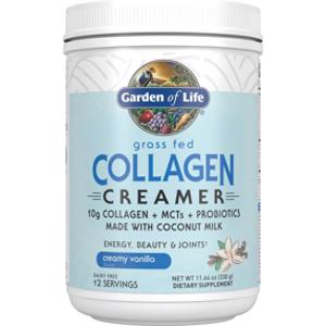 Garden of Life Vanilla Grass Fed Collagen Creamer