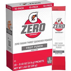 Gatorade Zero Fruit Punch Drink Mix