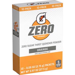 Gatorade Zero Orange Drink Mix