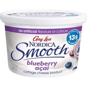 Gay Lea Nordica Smooth Blueberry Acai Cottage Cheese