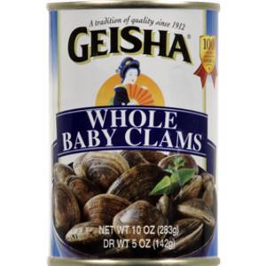 Geisha Whole Baby Clams
