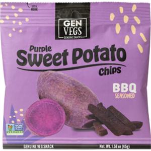 Gen Vegs Purple Sweet Potato Chips BBQ