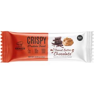 Genius Gourmet Peanut Butter Chocolate Crispy Protein Treat