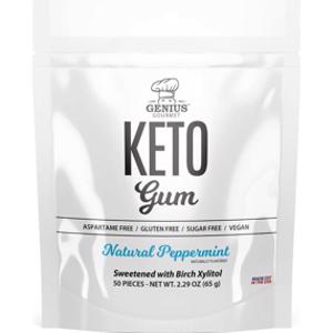 Genius Gourmet Peppermint Keto Gum