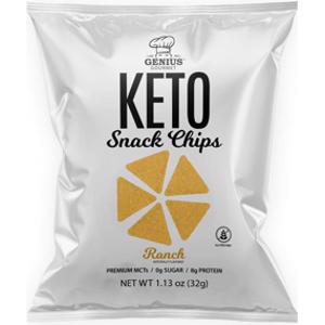 Genius Gourmet Ranch Keto Snack Chips