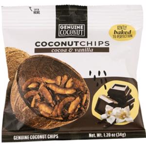 Genuine Coconut Coconut Chips Cocoa & Vanilla