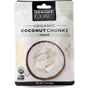 Genuine Coconut Organic Coconut Chunks Original