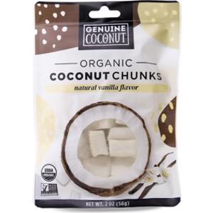 Genuine Coconut Organic Coconut Chunks Vanilla