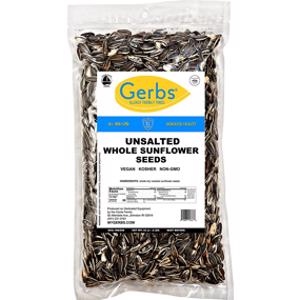Gerbs Unsalted Whole Sunflower Seed
