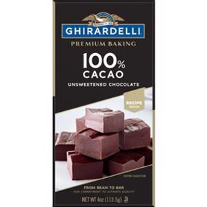 Ghirardelli 100% Cacao Unsweetened Chocolate