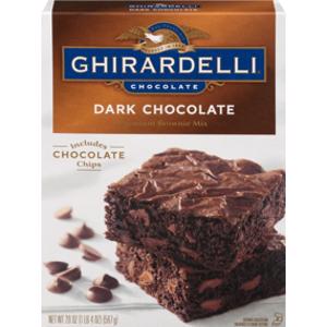 Ghirardelli Dark Chocolate Brownie Mix