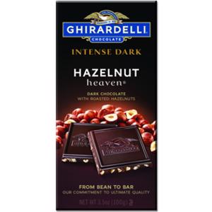 Ghirardelli Hazelnut Heaven Intense Dark Chocolate Bar