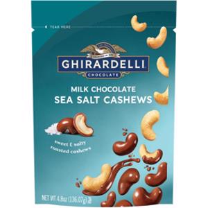 Ghirardelli Milk Chocolate Covered Sea Salt Cashews