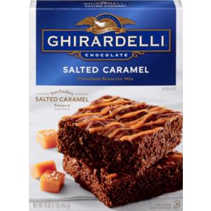 Ghirardelli Salted Caramel Brownie Mix