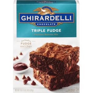 Ghirardelli Triple Fudge Brownie Mix