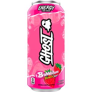 Ghost Bubblicious Strawberry Splash Energy Drink