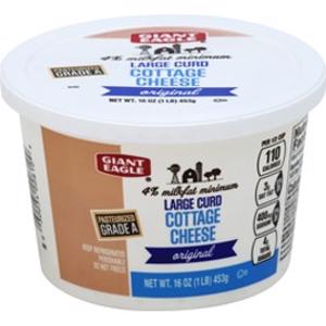 Giant Eagle Large Curd Cottage Cheese