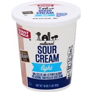 Giant Eagle Lite Sour Cream