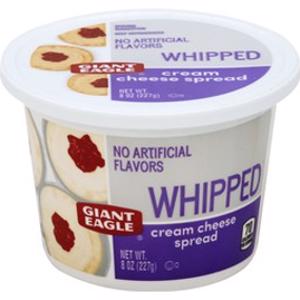 Giant Eagle Whipped Cream Cheese Spread