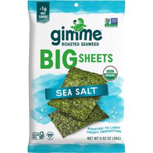 Gimme Sea Salt Big Sheets Roasted Seaweed