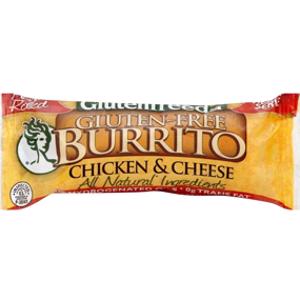 Glutenfreeda's Chicken & Cheese Burrito