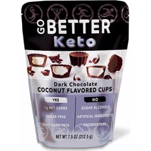 Go Better Dark Chocolate Coconut Cups