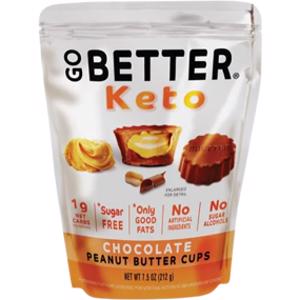Go Better Keto Chocolate Peanut Butter Cups