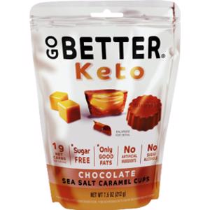 Go Better Keto Chocolate Sea Salt Caramel Cups