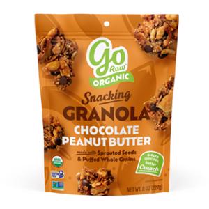 Go Raw Chocolate Peanut Butter Snacking Granola