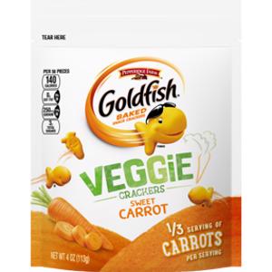 Goldfish Sweet Carrot Veggie Crackers