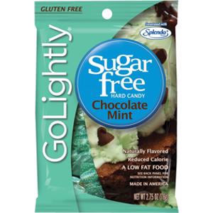 GoLightly Sugar Free Chocolate Mint Candy