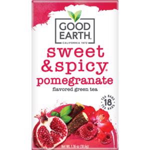 Good Earth Pomegranate Burst Green Tea