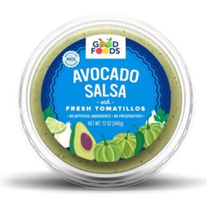 Good Foods Avocado Salsa w/ Fresh Tomatillos