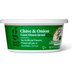 Good & Gather Chive & Onion Cream Cheese Spread
