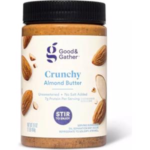 Good & Gather Crunchy Almond Butter