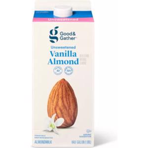 Good & Gather Unsweetened Vanilla Almond Milk